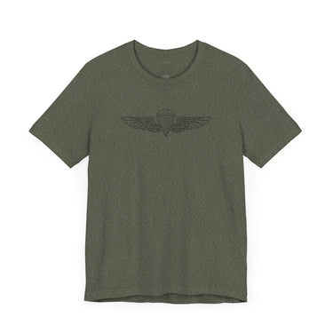 Parachute Qualification T-Shirt - Black & White Collection